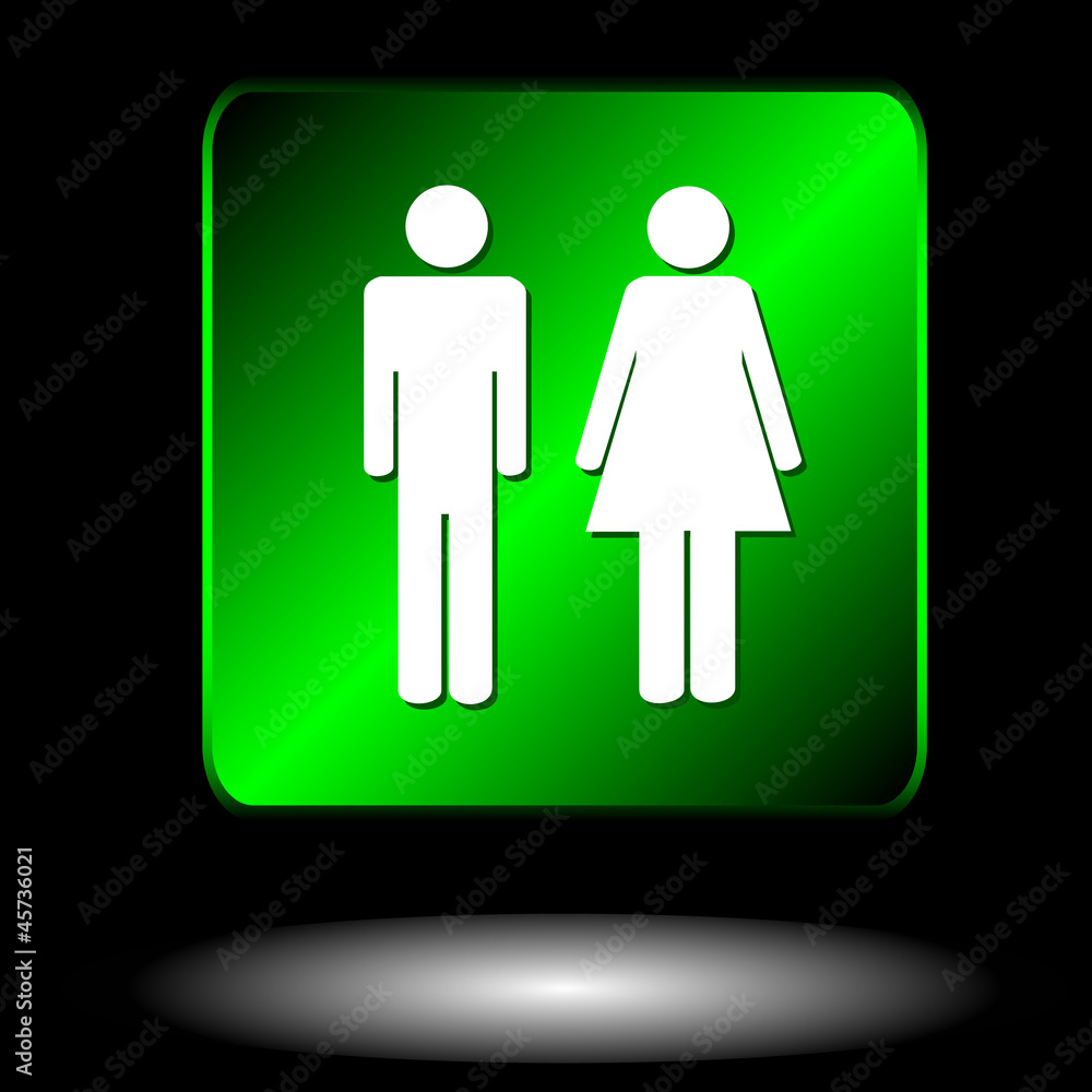 Man and woman icon