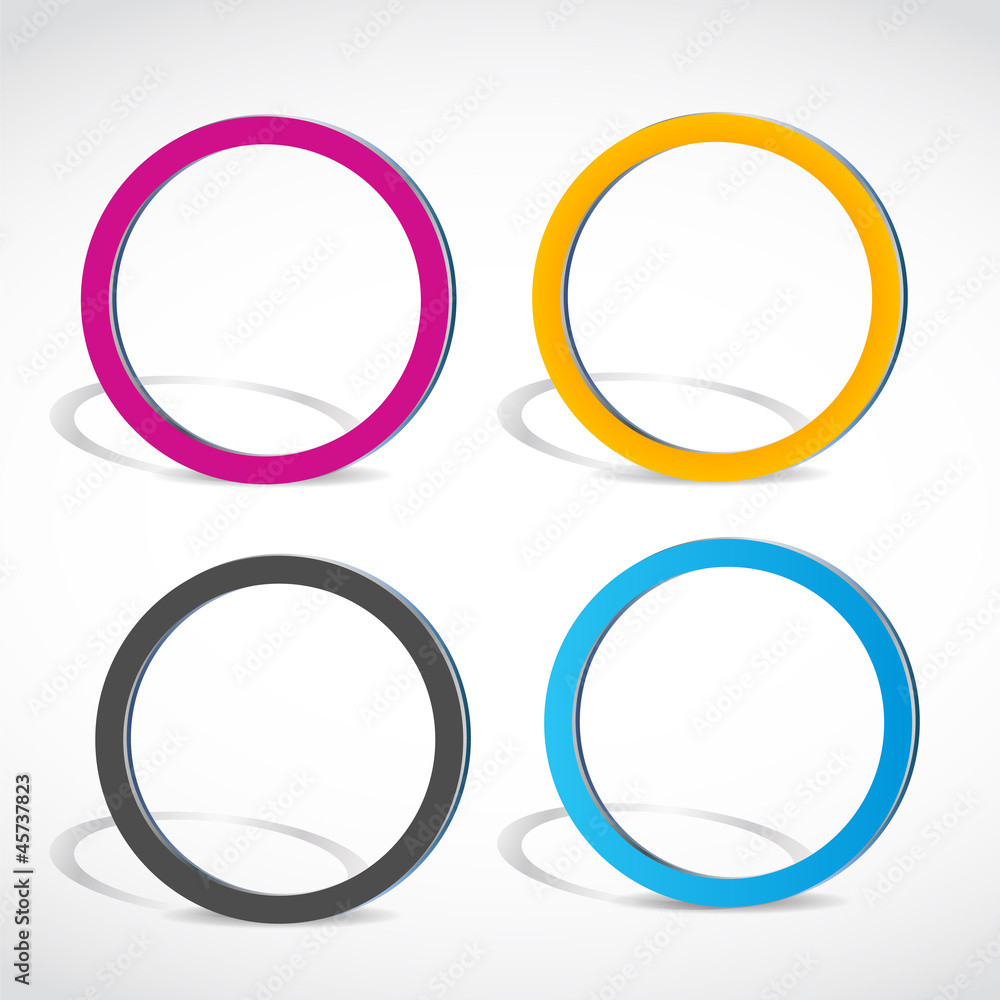 abstract colorful circles, rings abstract colorful circles, rings