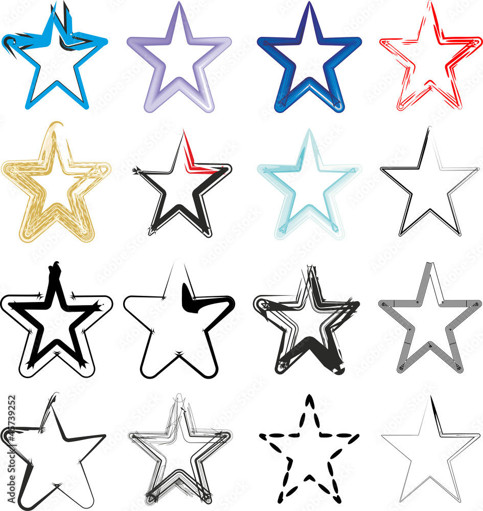 Starlets - Stars - Shapes Starlets - Stars - Shapes