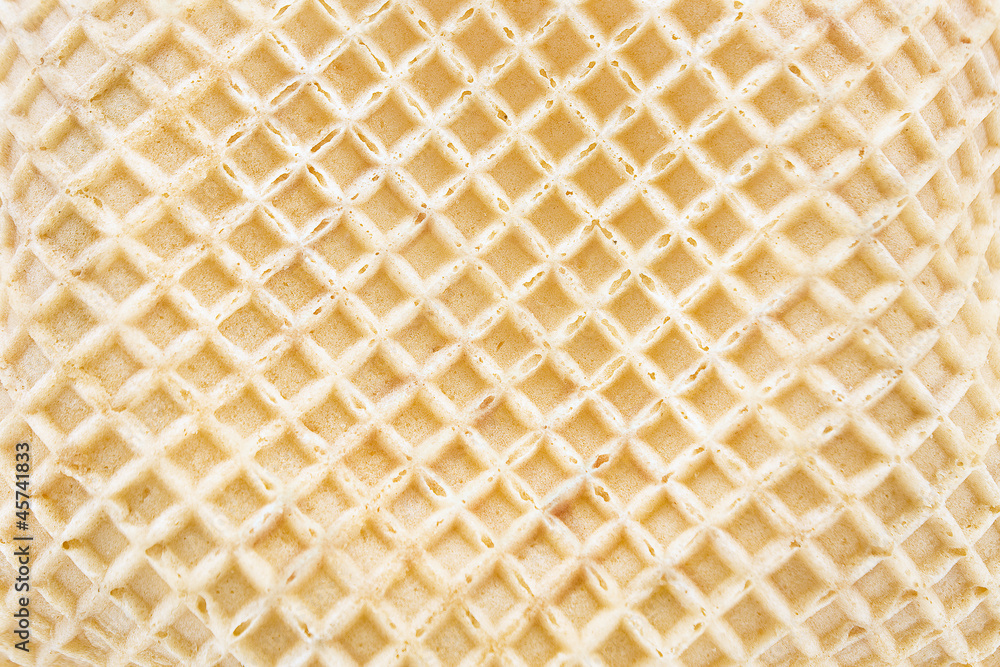 Ice cream cone texture as background Ice cream cone texture as background