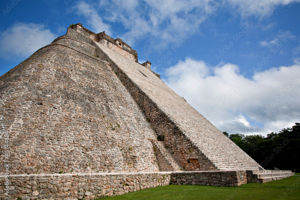Mayan pyramid, Uxmal, Mexico