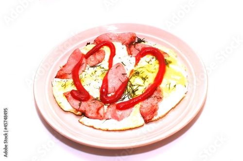 Fried eggs