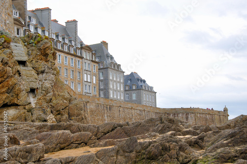 Photography saint malo les remparts