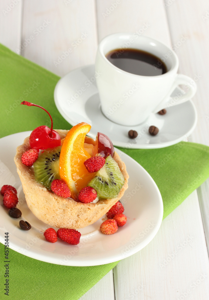 sweet cake with fruits sweet cake with fruits