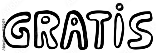 GRATIS - Handschrift - Vektor