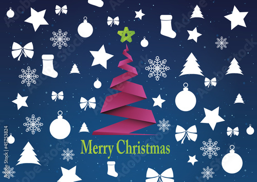 Merry Christmas background,vector