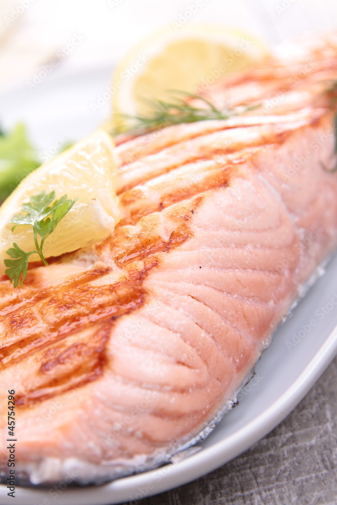 grilled salmon grilled salmon