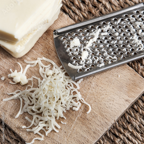 grated cheese and grater