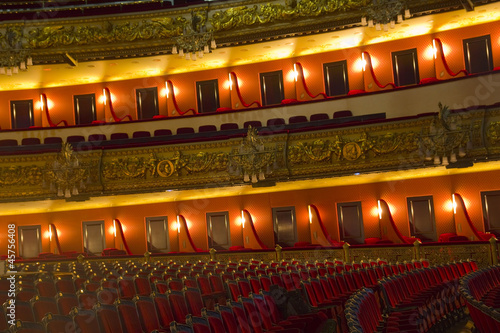 Photography Boxes of Teatro Liceu, Barcelona,