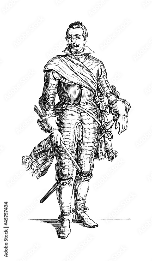 Obraz premium Warrior - 17th century