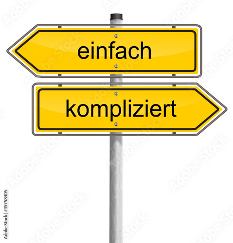 Einfach oder Kompliziert