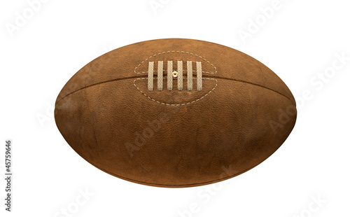 Old Classic Retro Rugby Ball