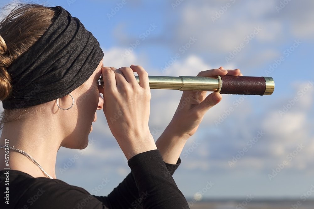 Blick in die Ferne StockFoto Adobe Stock