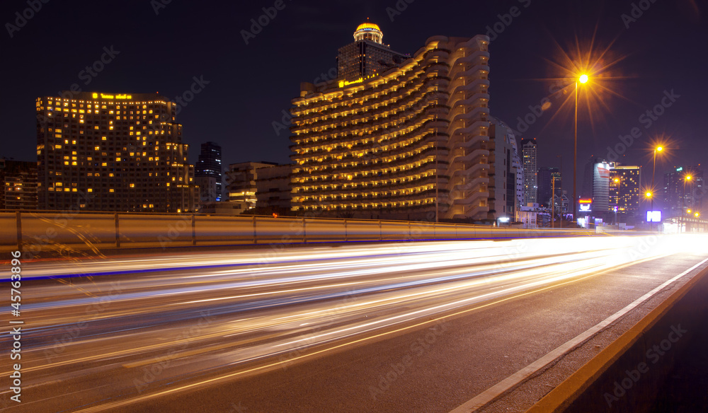 Fototapeta premium streets at night