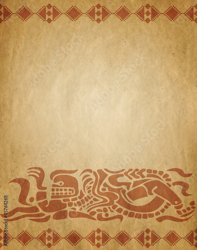 Background in American Indian style