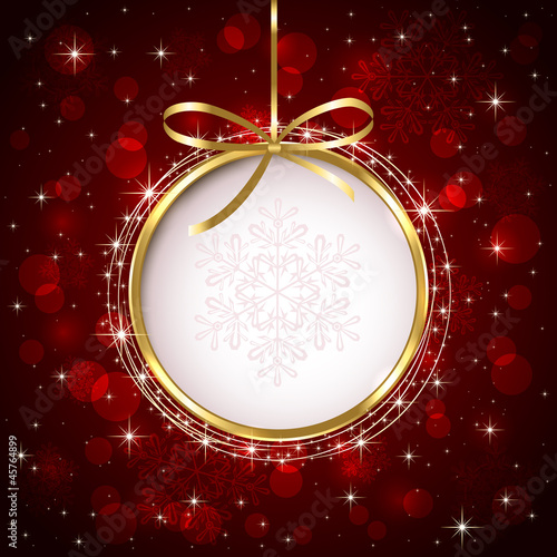 Red shiny background
