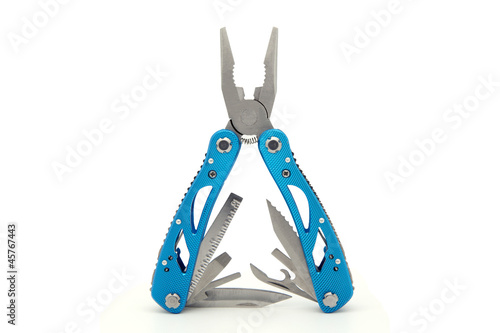 Photography Multi tools isolated on white background
