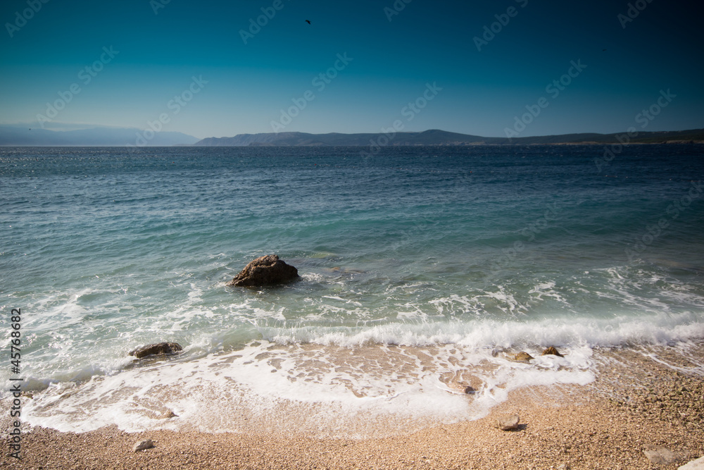 Croatian beach