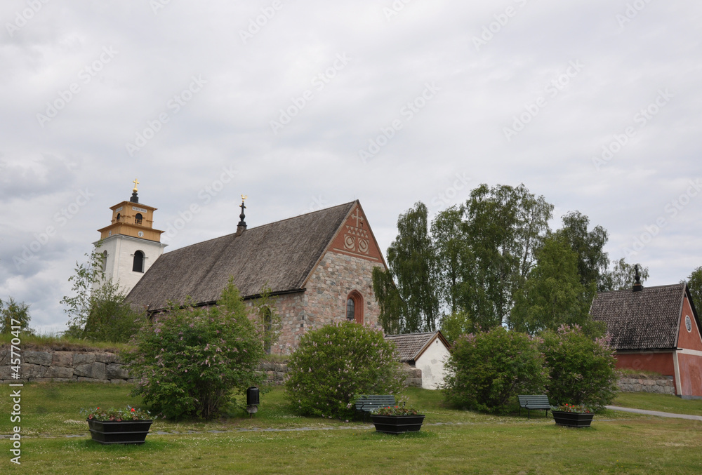 Kirchendorf, Gammelstad Lulea, Schweden