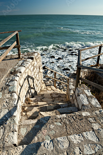 Staircase for the sea photo