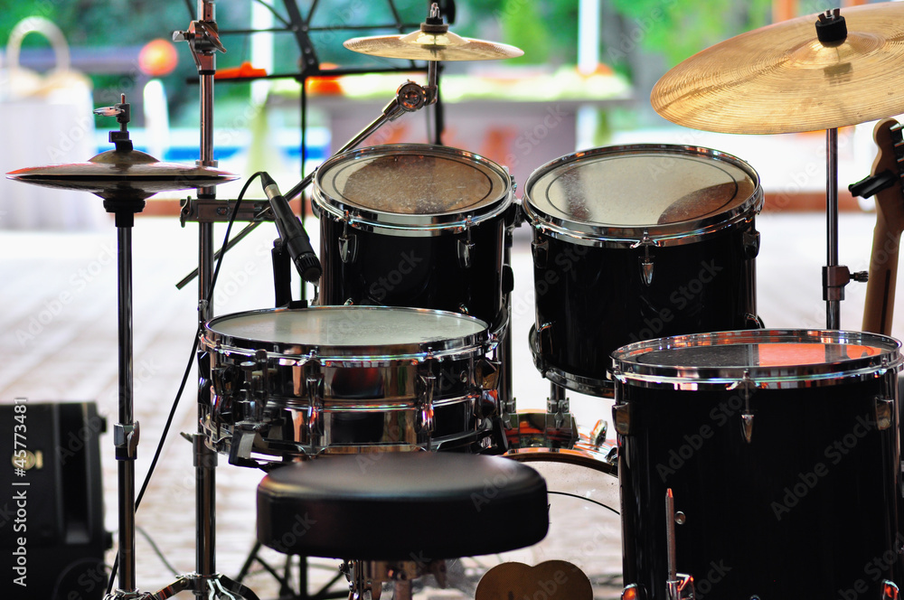 Fototapeta premium drums at party