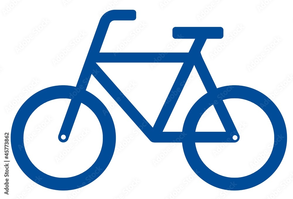 Vélo bleu Vélo bleu