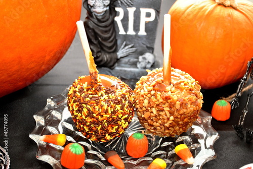 Halloween; Delicious Candied Apples photo