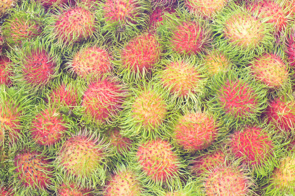 Rambutan background Rambutan background