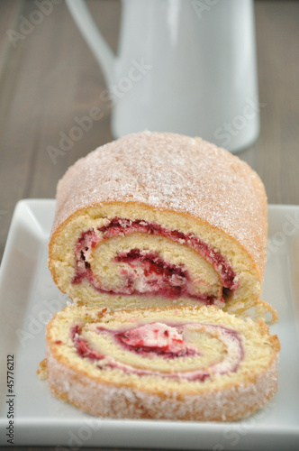 Biskuitroulade photo