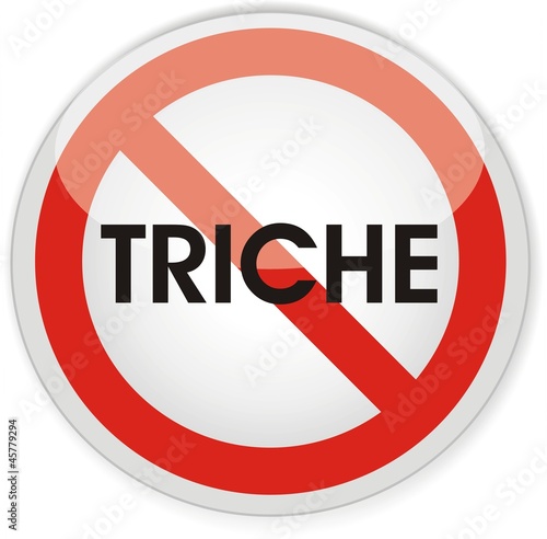 panneau triche