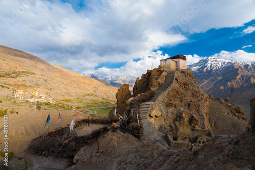 Photography Watchtower New Monastery Mountain Wide