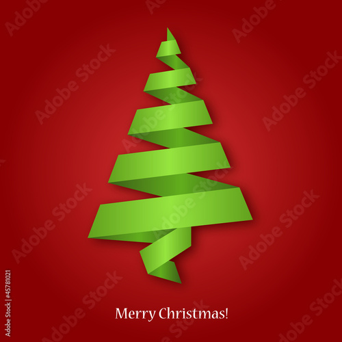 Weihnachtsbaum abstrakt