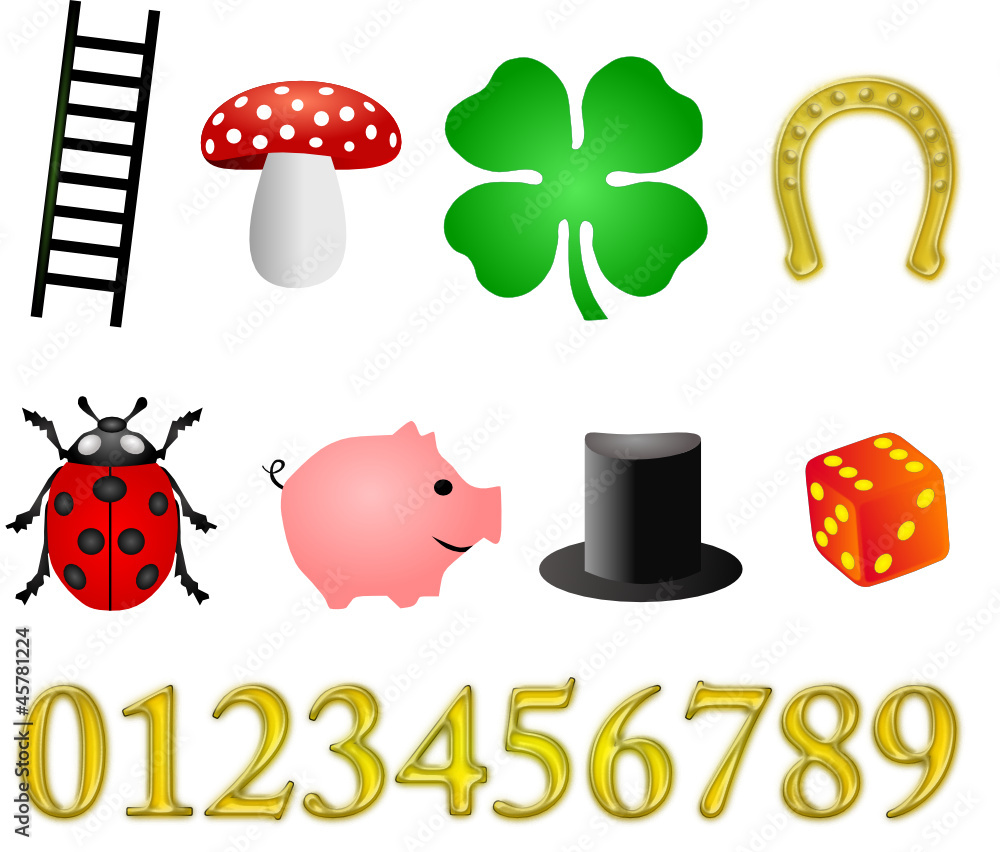 Gl ckssymbole Stock Vector Adobe Stock gl-ckssymbole-stock-vector-adobe-stock