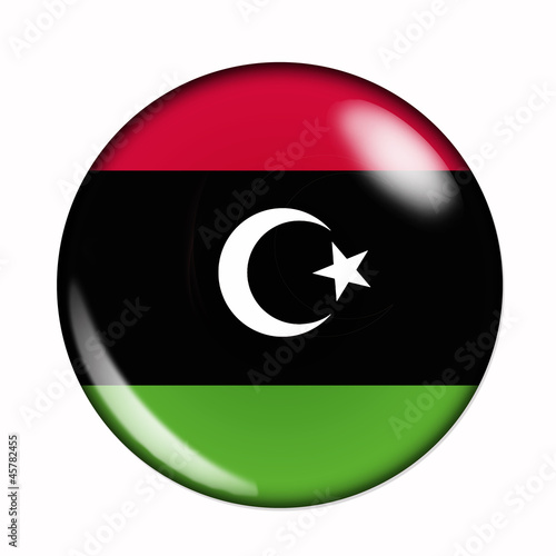 Button flag of Libya
