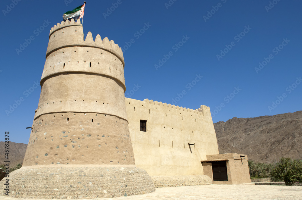 Bithnah Fort in Fujairah United Arab Emirates Bithnah Fort in Fujairah United Arab Emirates