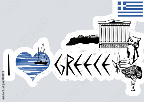 i love greece