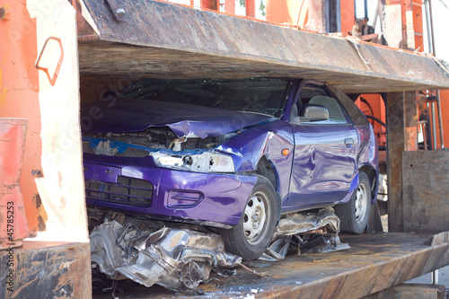 Car Crushed