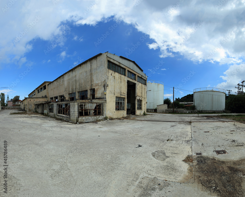 old factory ruins old factory ruins