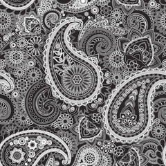 Fotobehang Paisley patronen Perzisch paisley sierornament klassiek  © alfaolga