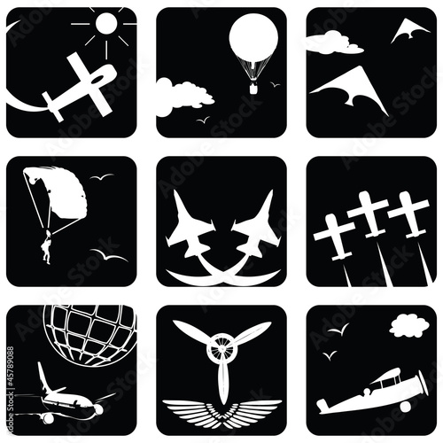 Icons for aviation