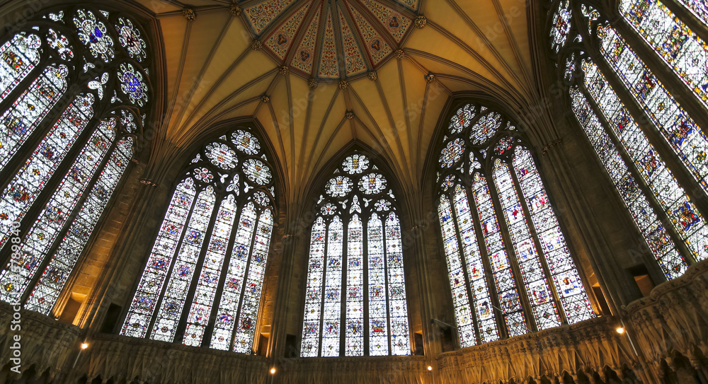 A View of the York Minster Chapter House A View of the York Minster Chapter House