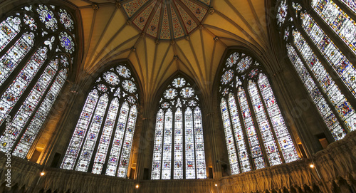 A View of the York Minster Chapter House