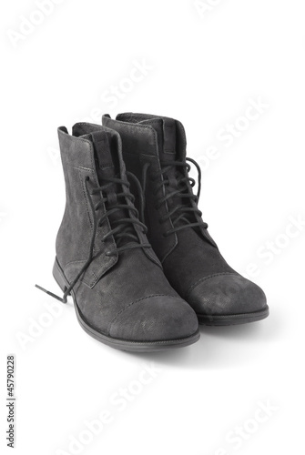 Boots, Ladies Black Lace-up © simmittorok