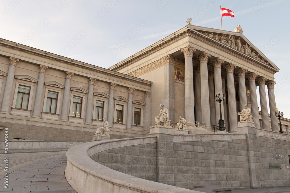 Obraz premium Austrian Parliament