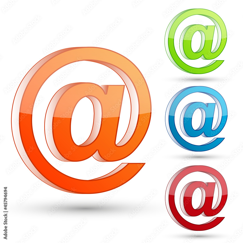 E-Mail Zeichen, Kontakt, Icon, Button, Sammlung, Set E-Mail Zeichen, Kontakt, Icon, Button, Sammlung, Set