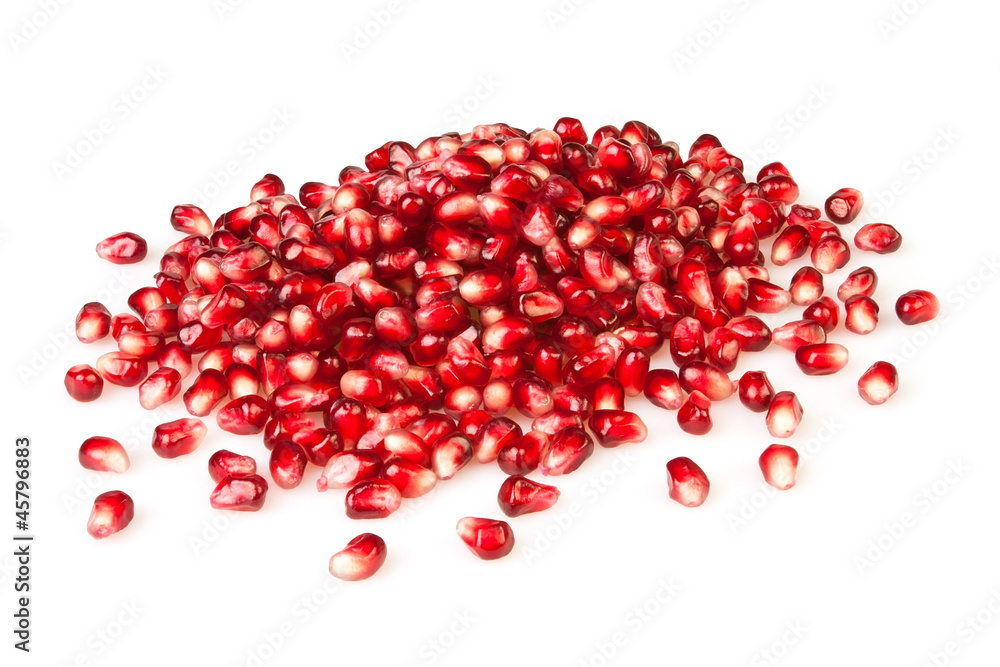 pomegranate seeds heap pomegranate seeds heap
