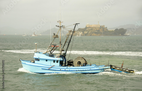 Photography Trawler in the San Francisco Bay
