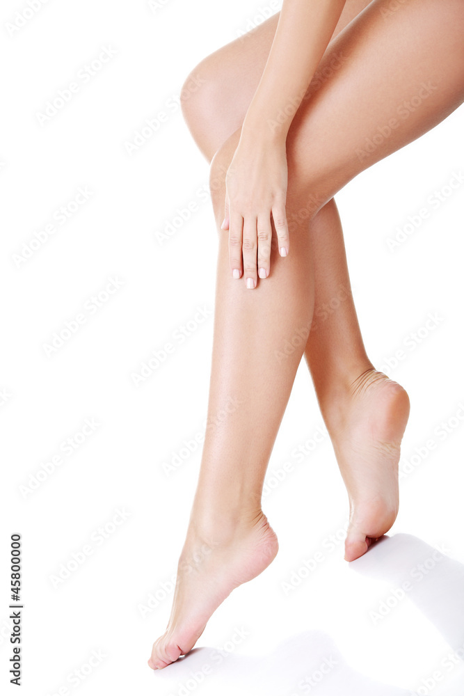 Beautiful fit long female legs Beautiful fit long female legs
