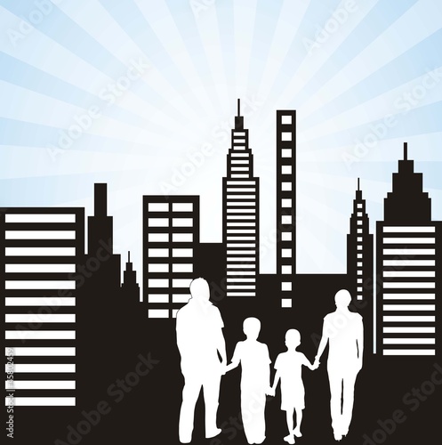 family silhouette