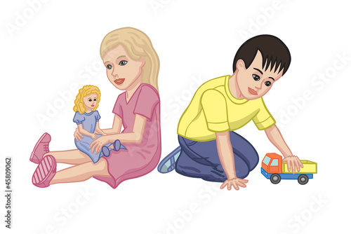 girl and boy